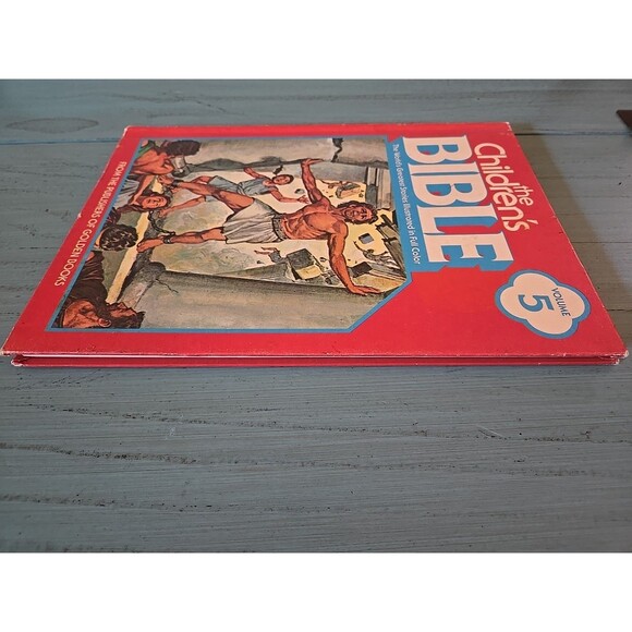 The Children’s Bible Volume 5 Golden Book Publishers World's Greatest Stories - Picture 5 of 10